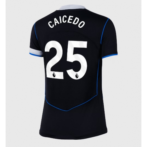 Billige Fotballdrakt Chelsea Moises Caicedo #25 Replika Tredjedrakt Dame 2025-26 Kortermet Billige Fotballdrakt Chelsea Moises Caicedo #25 Replika Tredjedrakt Dame 2025-26 Kortermet